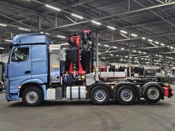 Mercedes-Benz 3353 8x4 / FASSI 71  T/M + JIB / CRANE / KRAN